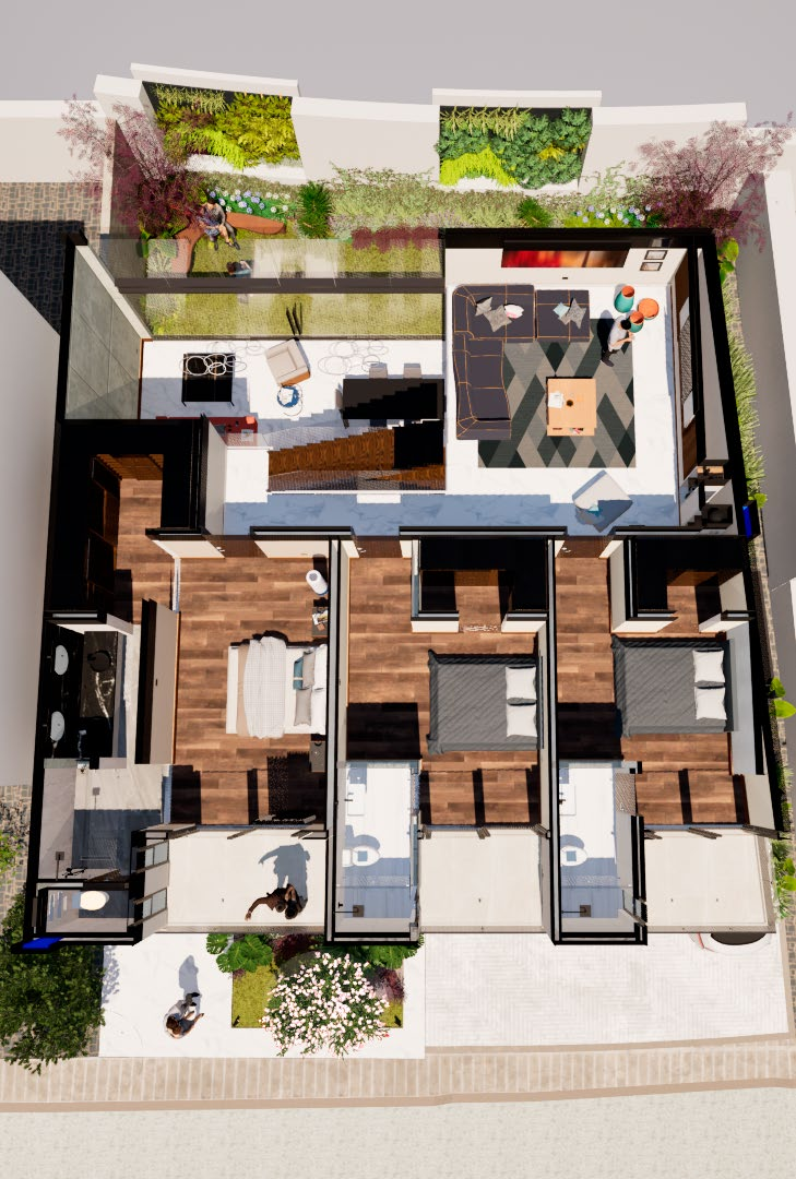 Segundo Nivel - Ámbar 41 Bosque Real